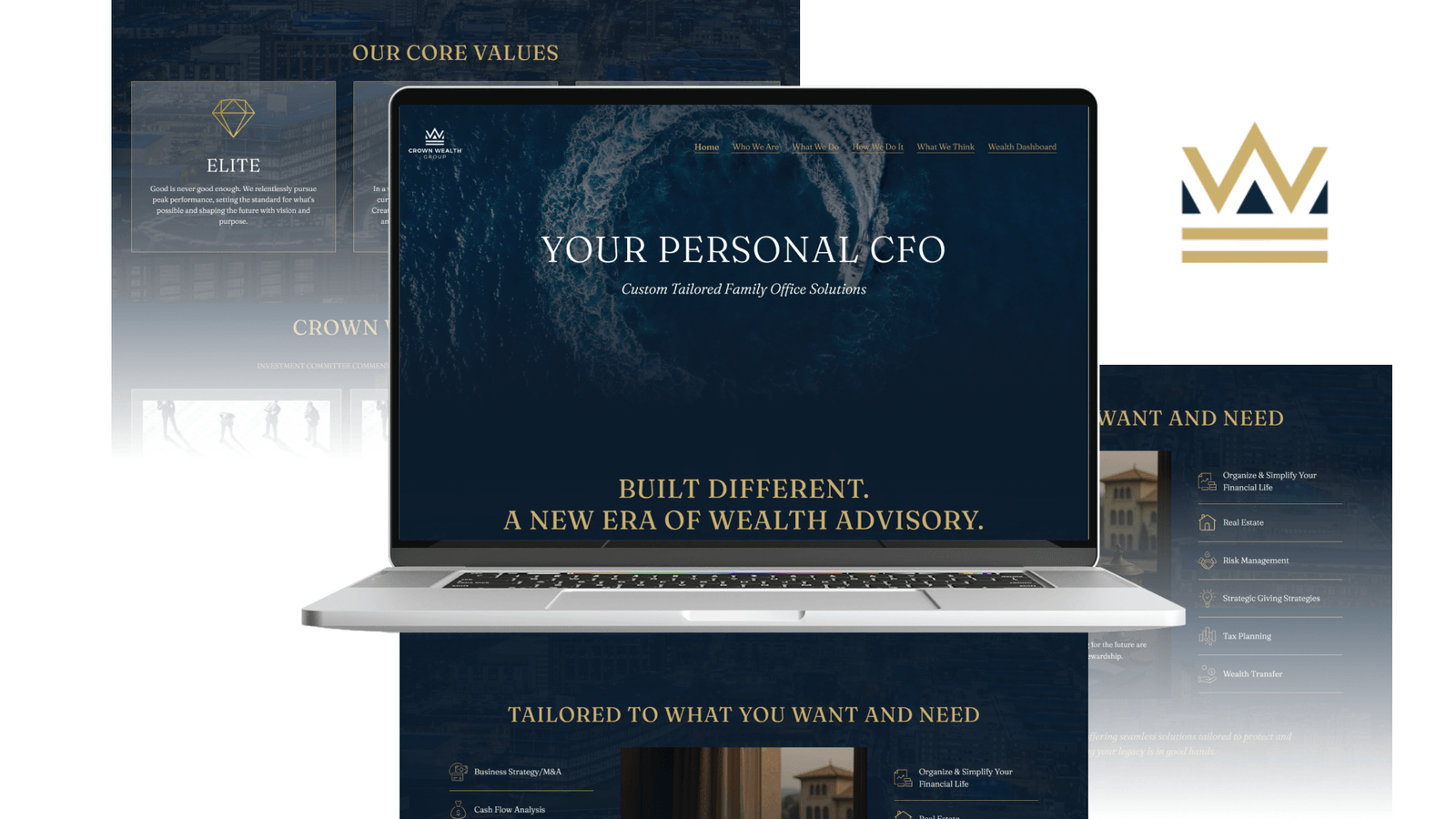 Case Study: A Digital Home for a Concierge Wealth Practice