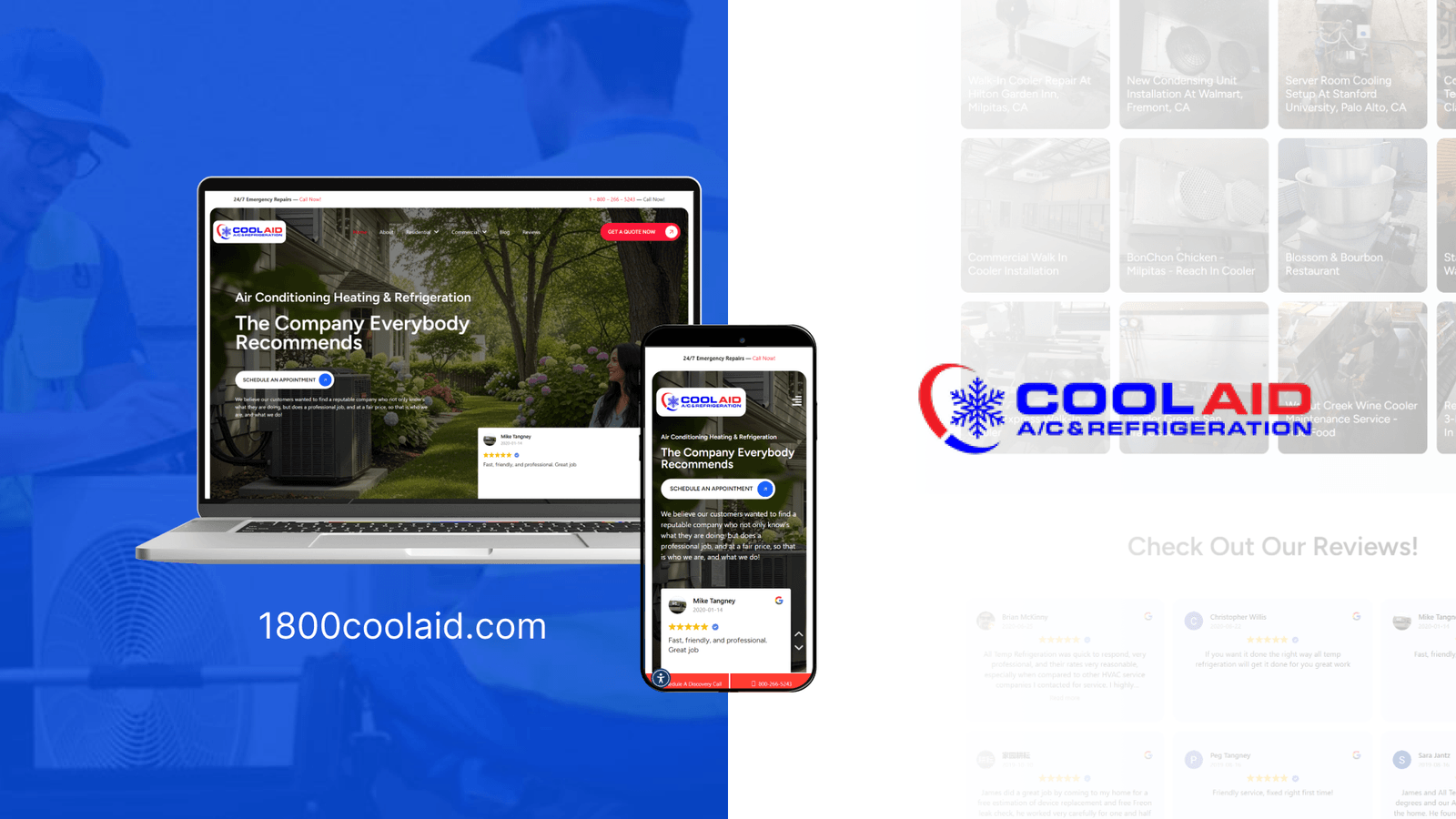 Case Study: Designing a 5-Star HVAC Website for Growth