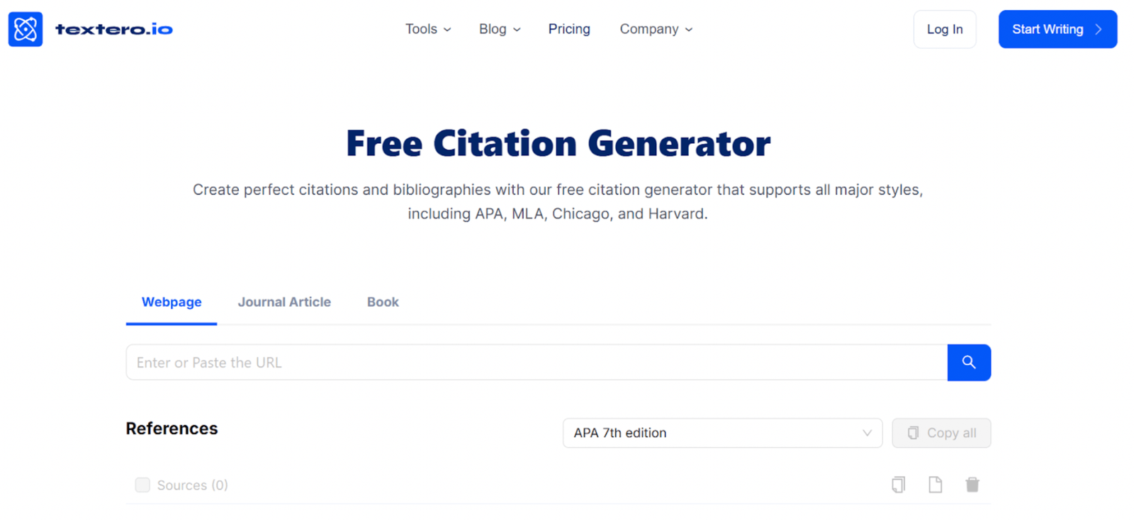 Textero Citation Generator: The Secret to Properly Citing Sources for Content Marketing