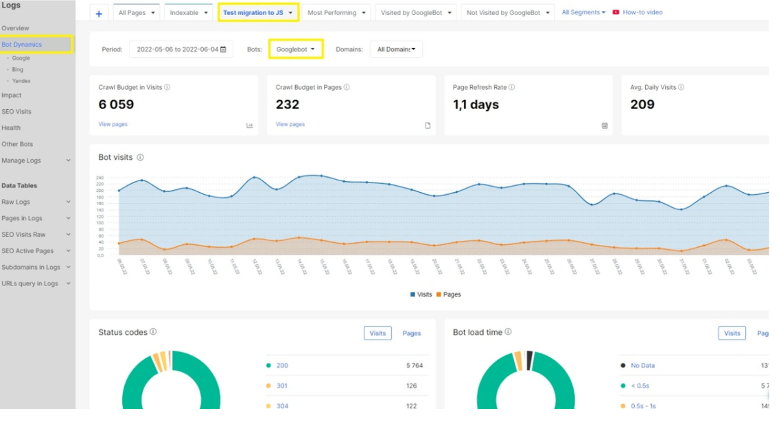 Phase 4: Monitoring Crawl Behavior During Launch