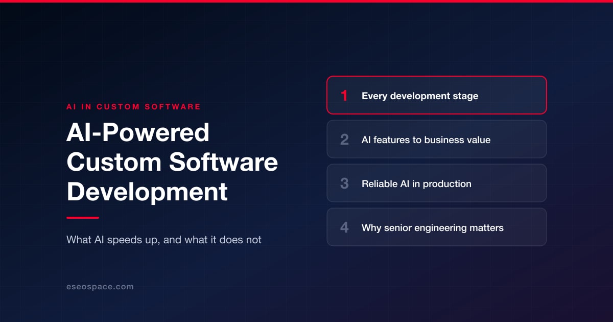 AI-Powered Custom Software Development: Key Trends and Benefits