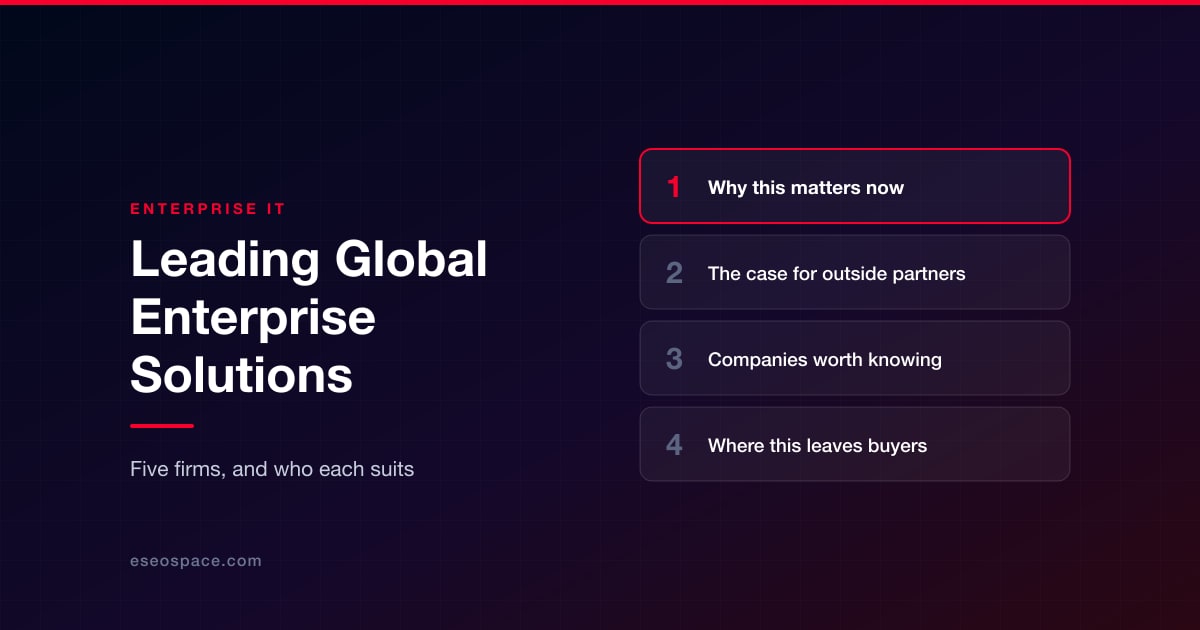 Leading Global Enterprise Solutions Providers