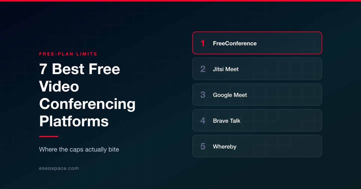 7 Best Free Video Conferencing Platforms Compared