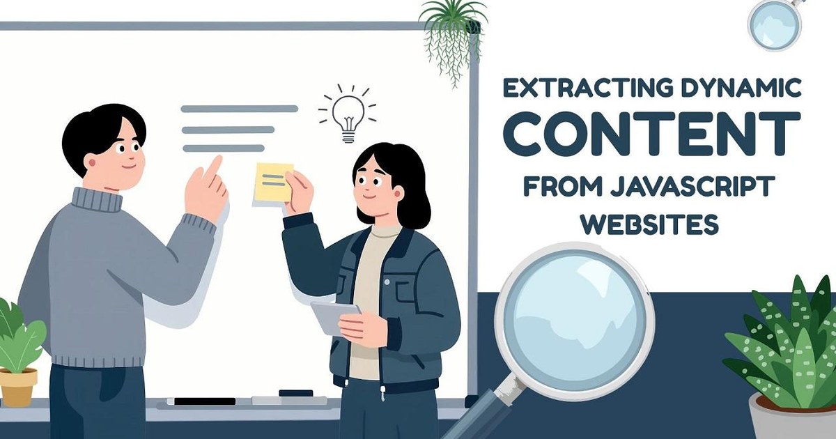 Extracting Dynamic Content from JavaScript Websites - A Real Challenge