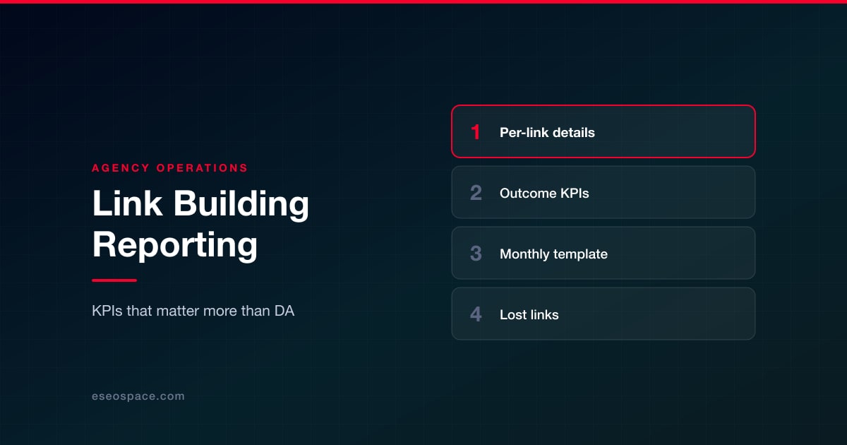 How to Report Link Building to Clients: KPIs That Matter More Than DA