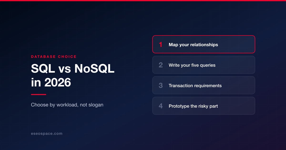 55.6% Use PostgreSQL: SQL vs NoSQL Guide for 2026