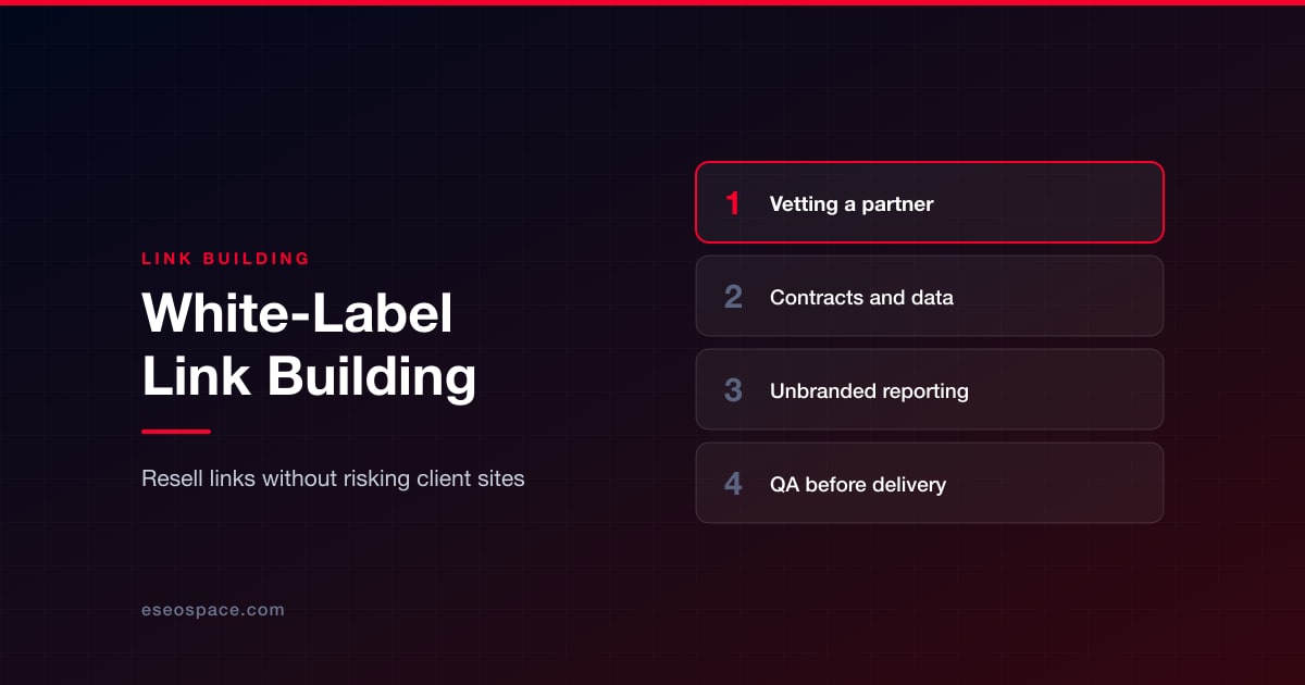 White-Label Link Building: How Agencies Resell Links Without Risking Client Sites