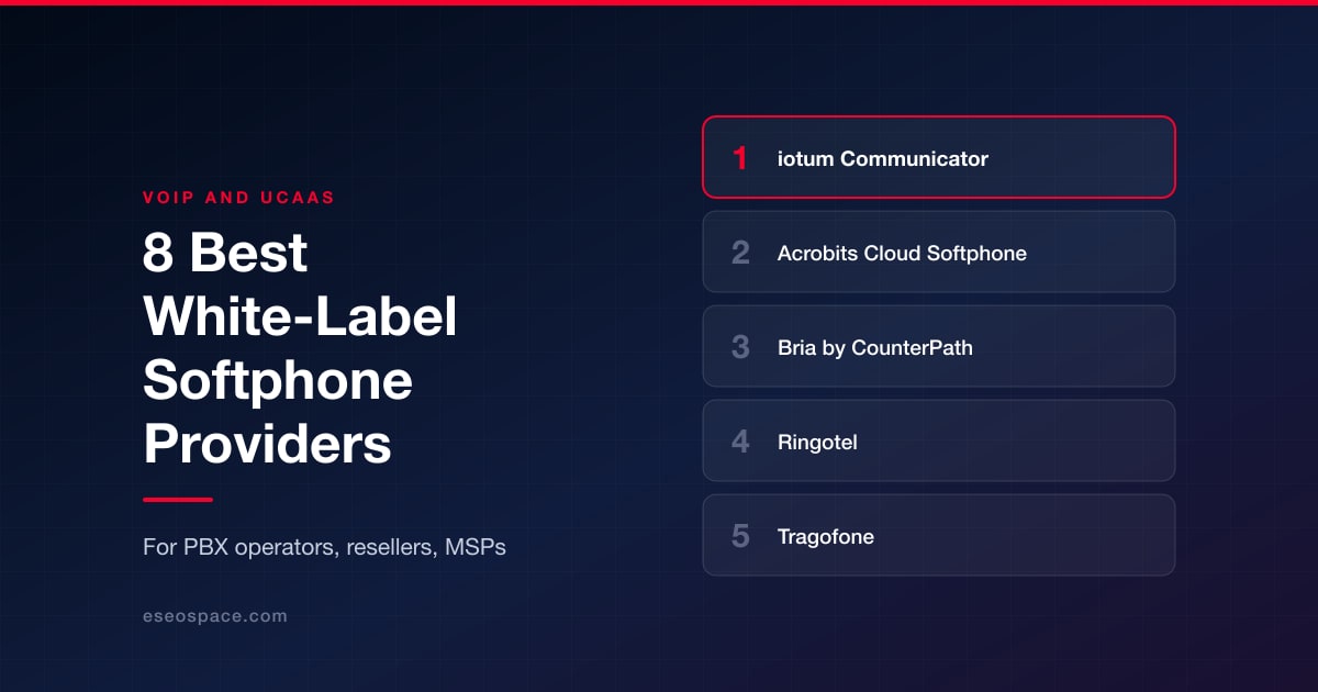 8 Best White-Label Softphone Providers