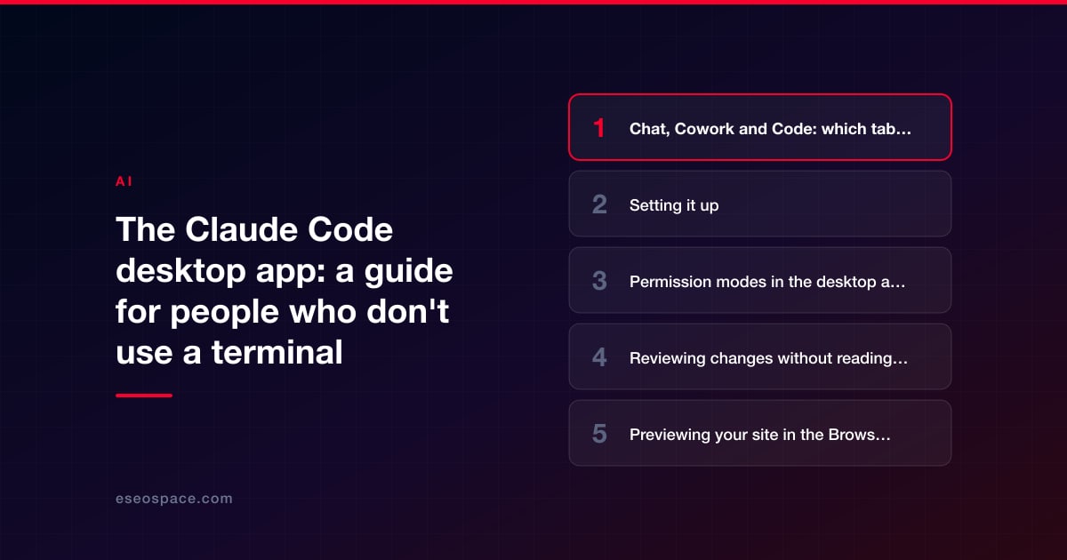 The Claude Code desktop app: a guide for people who don't use a terminal