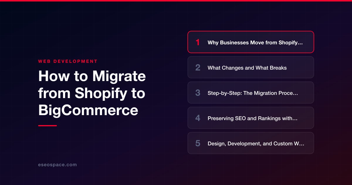 How to Migrate from Shopify to BigCommerce