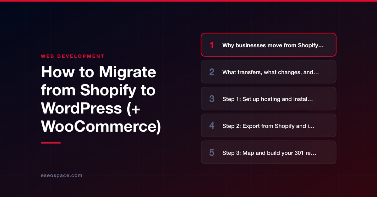 How to Migrate from Shopify to WordPress (+ WooCommerce)