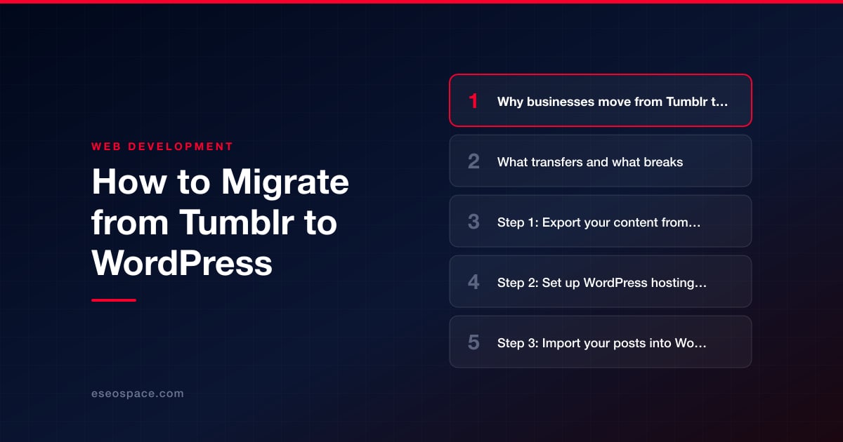 How to Migrate from Tumblr to WordPress
