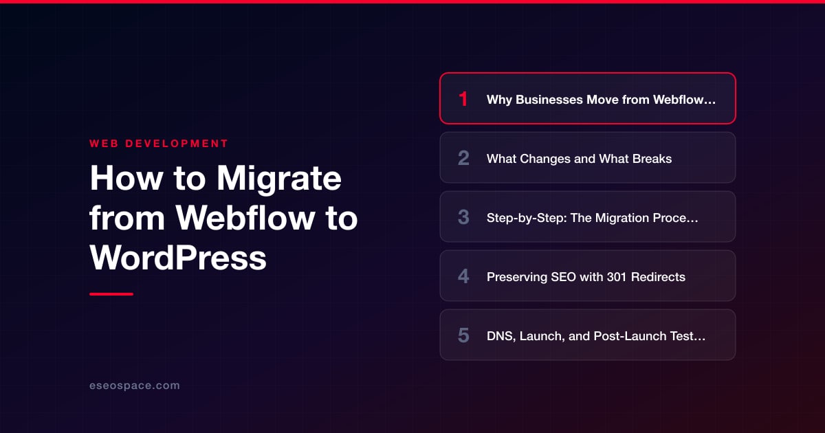 How to Migrate from Webflow to WordPress