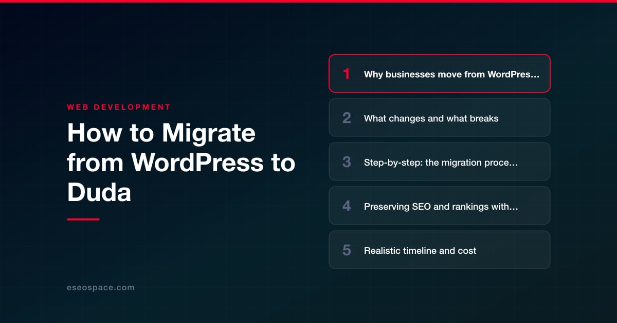How to Migrate from WordPress to Duda