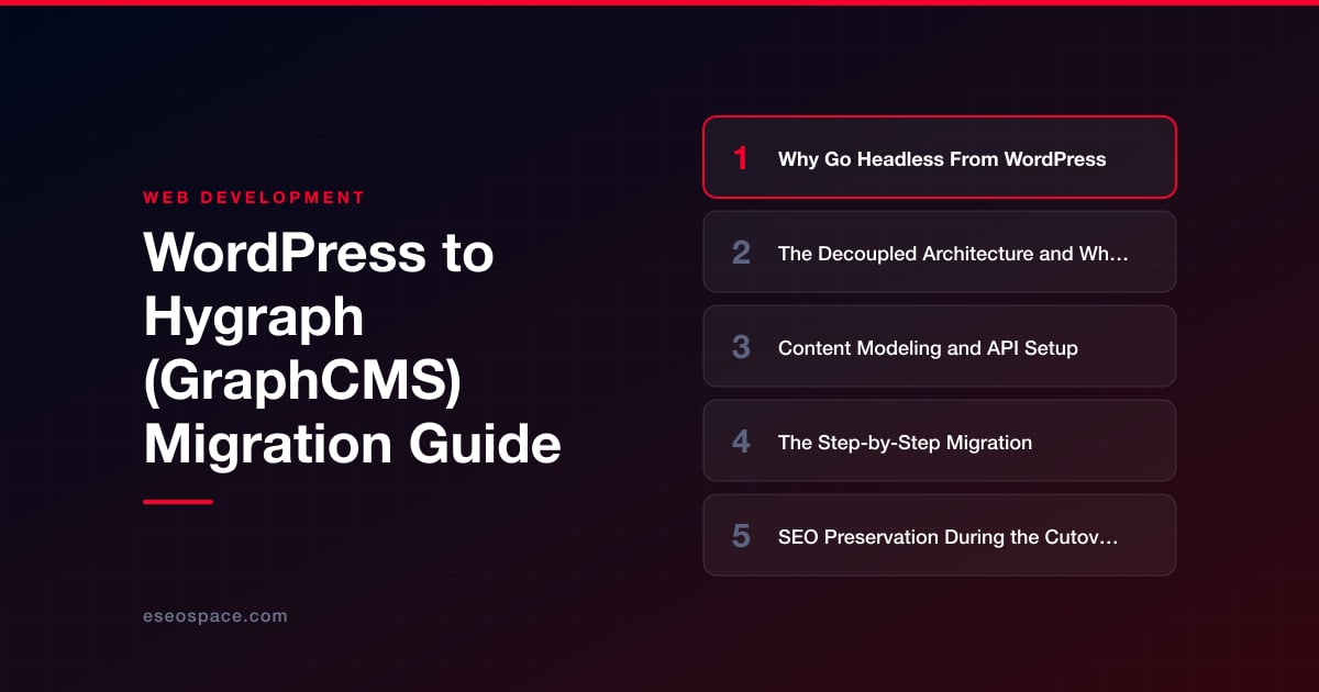 WordPress to Hygraph (GraphCMS) Migration Guide