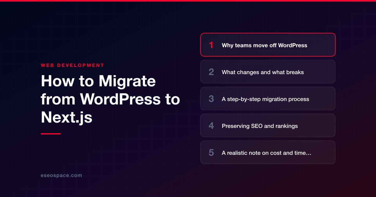 How to Migrate from WordPress to Next.js