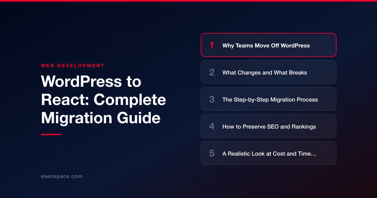 WordPress to React: Complete Migration Guide