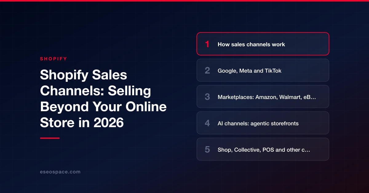 Shopify Sales Channels: Selling Beyond Your Online Store in 2026