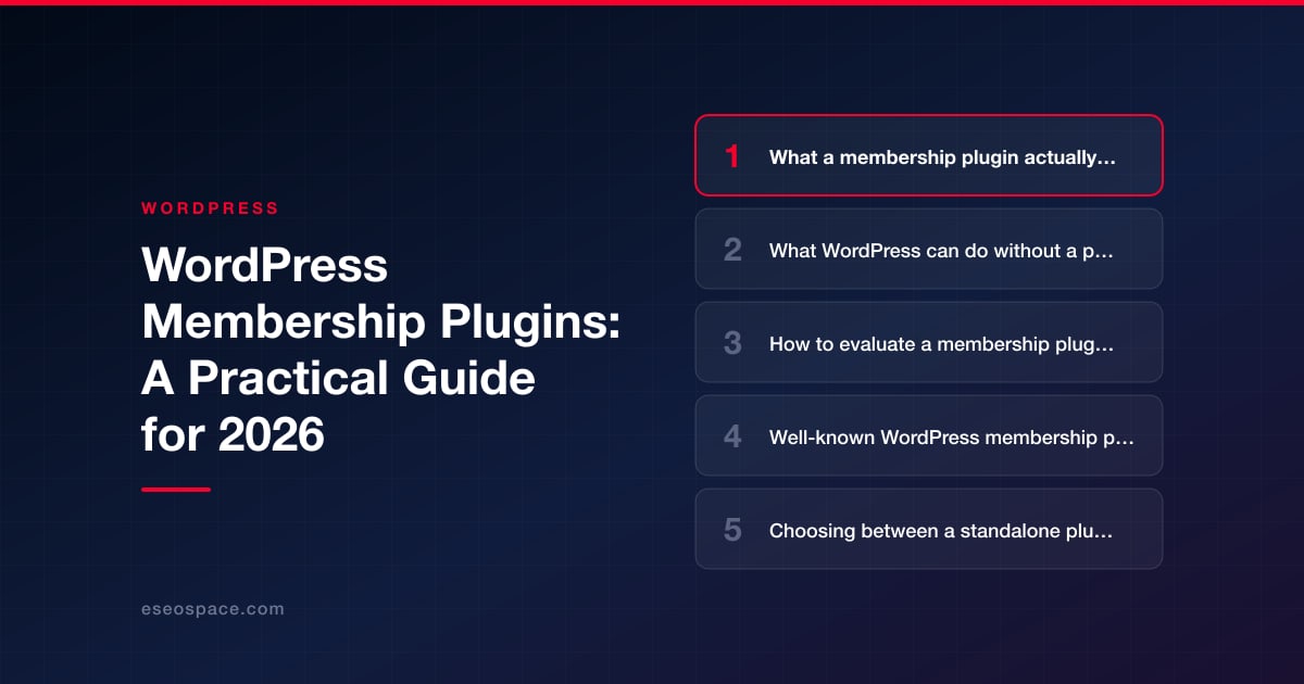 WordPress Membership Plugins: A Practical Guide for 2026