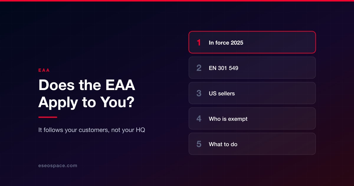 Does the European Accessibility Act Apply to Your US Website?