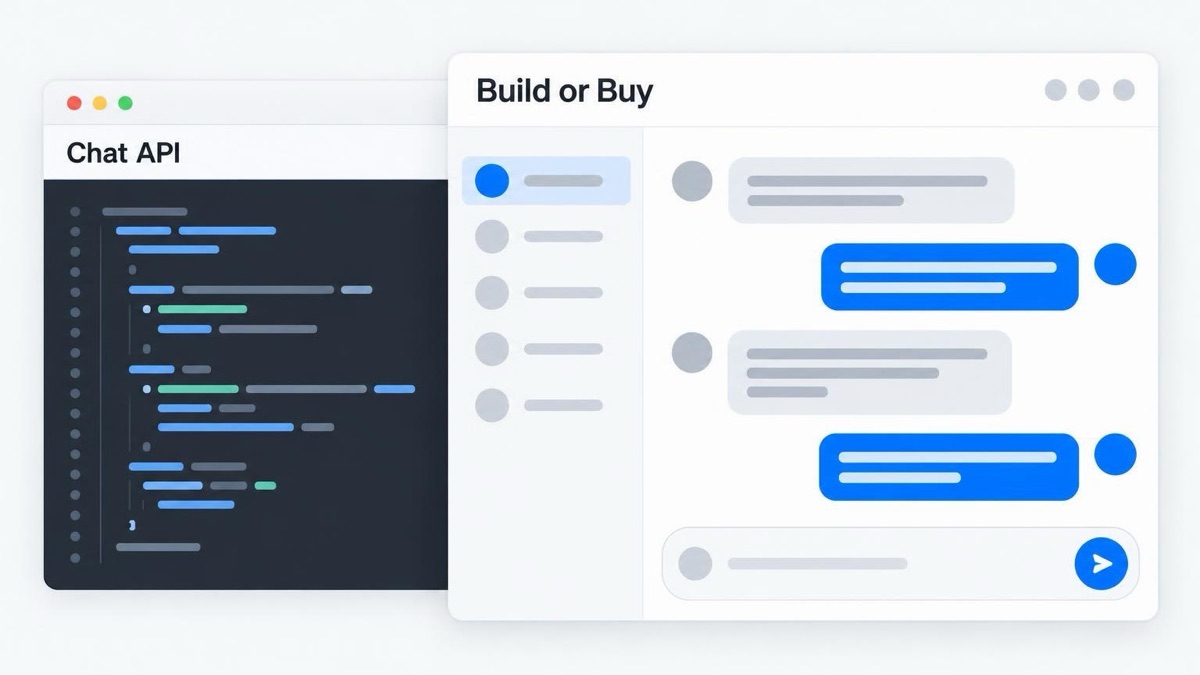 Real-Time Chat for Your Website: Should You Build It or Use a Chat API?