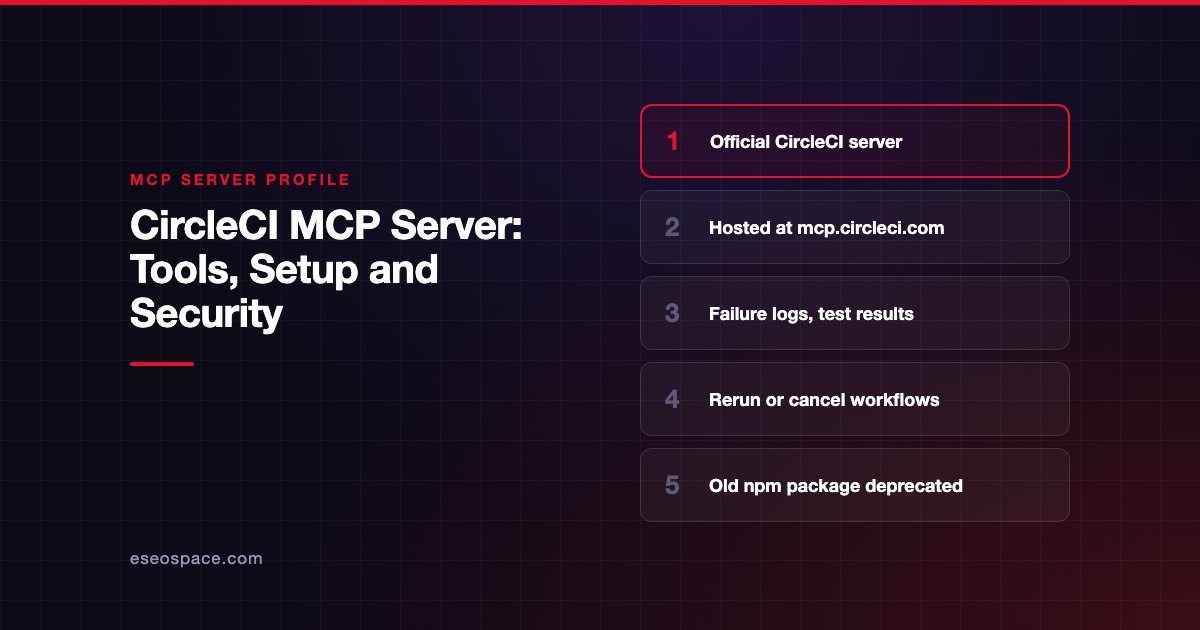 CircleCI MCP Server: Tools, Setup and Security - eSEOspace