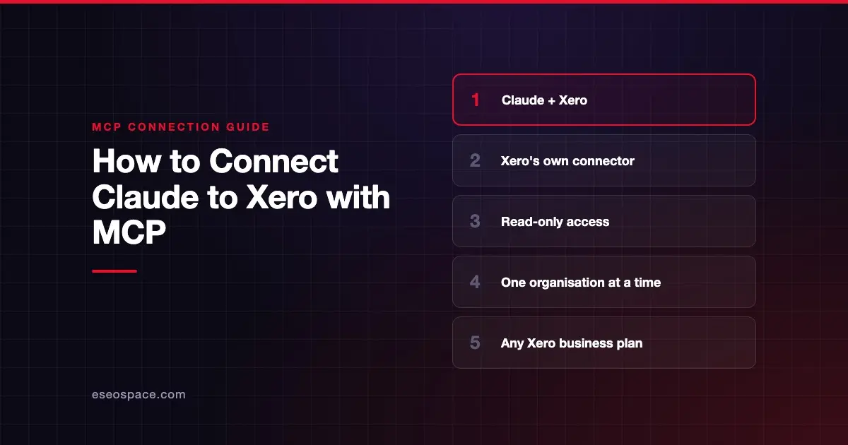 How to Connect Claude to Xero with MCP
