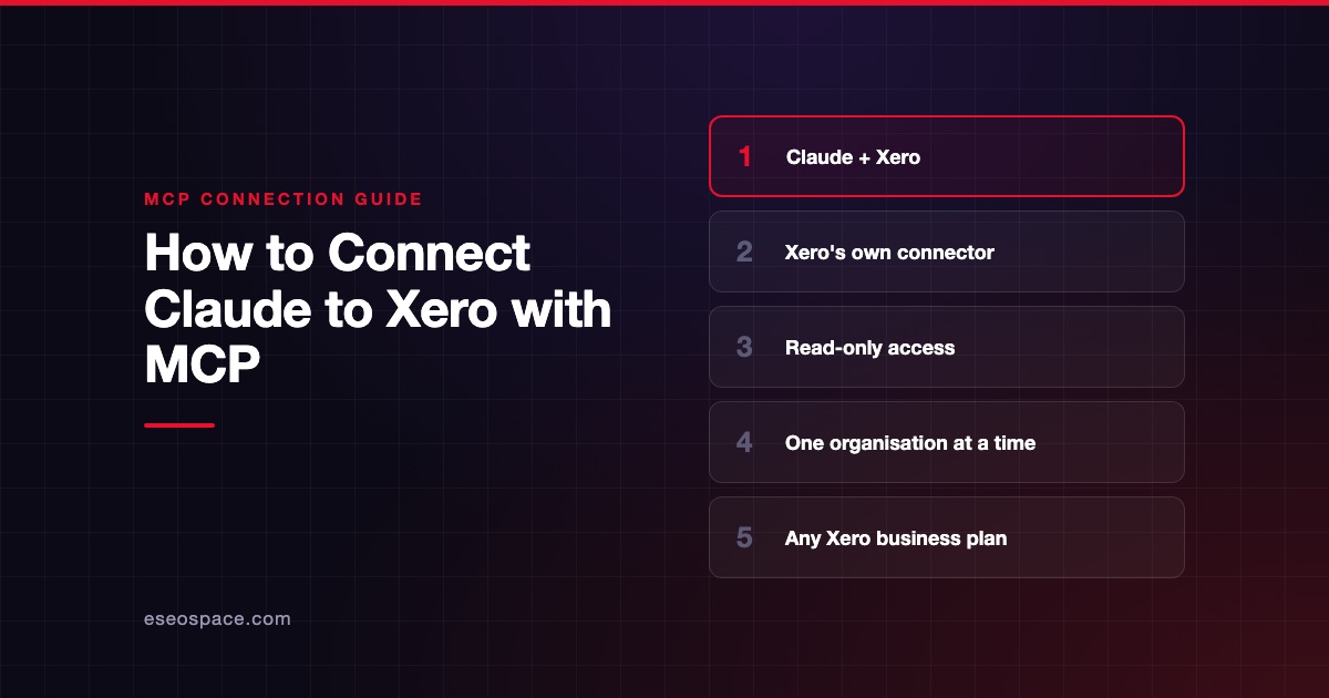 How to Connect Claude to Xero with MCP