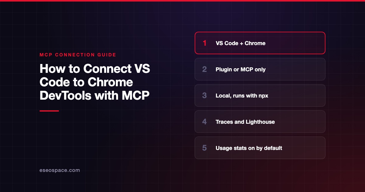 How to Connect VS Code to Chrome DevTools with MCP