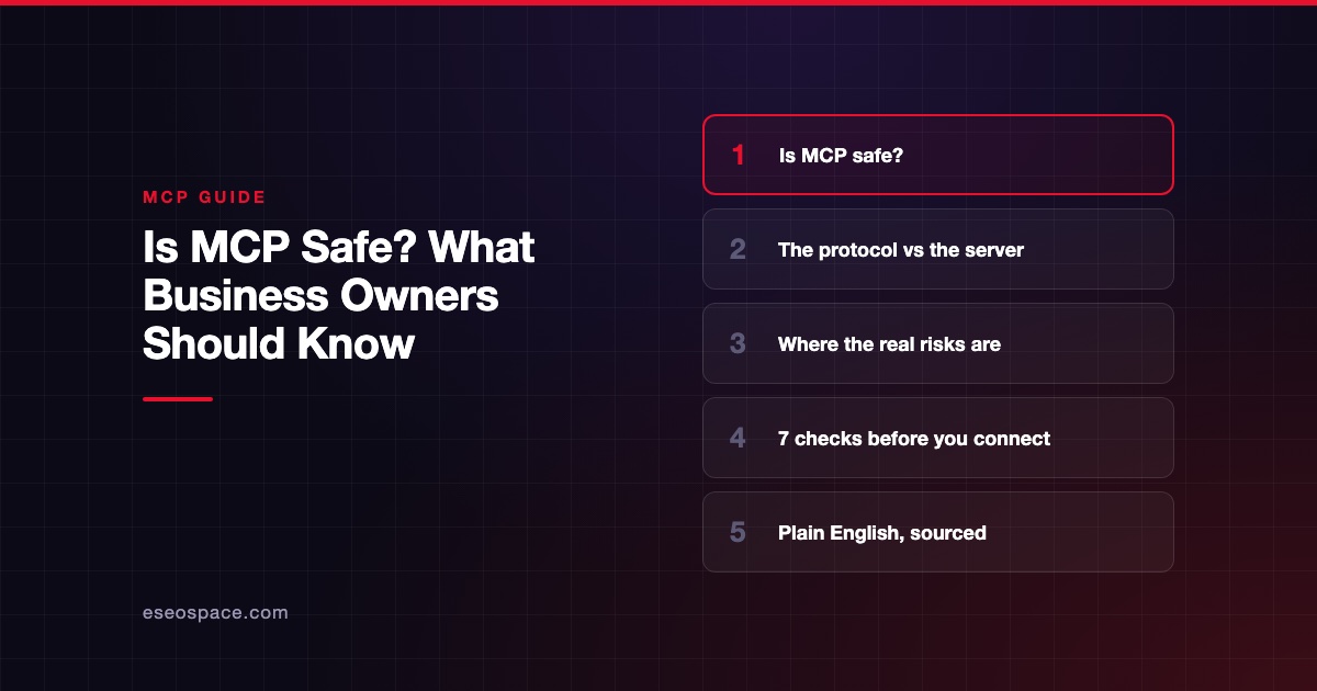 Is MCP Safe? What Business Owners Should Know
