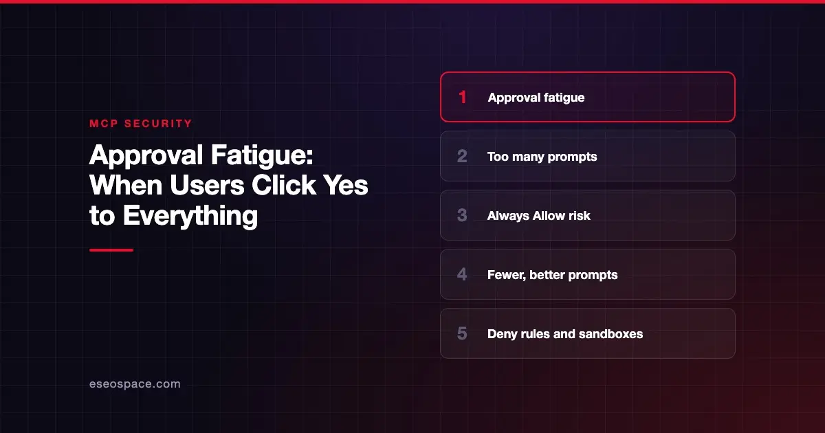 Approval Fatigue: When Users Click Yes to Everything