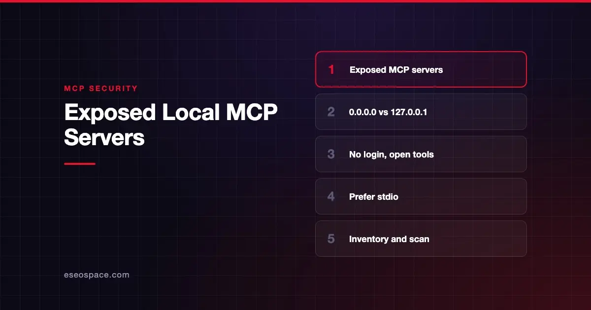 Exposed Local MCP Servers