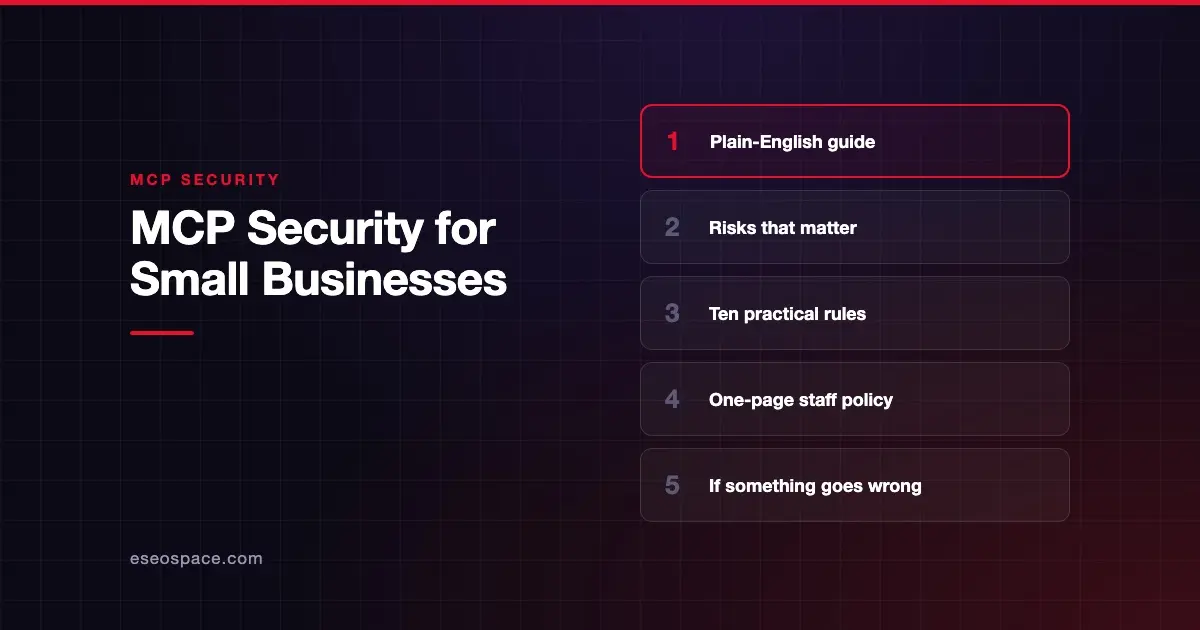 MCP Security for Small Businesses