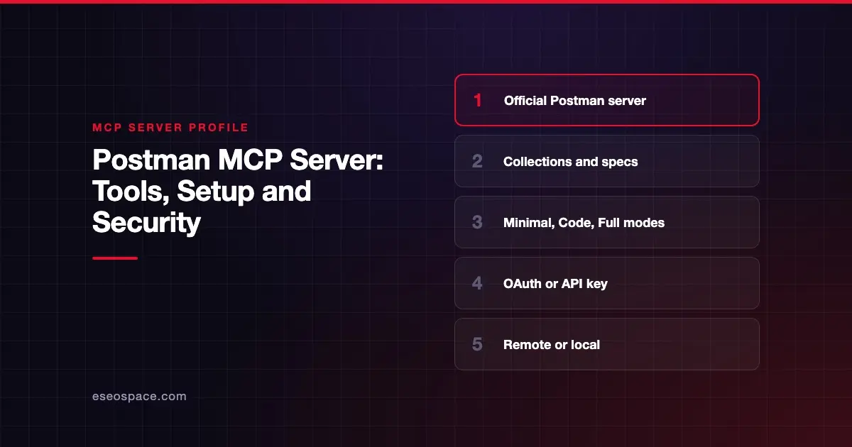 Postman MCP Server: Tools, Setup and Security