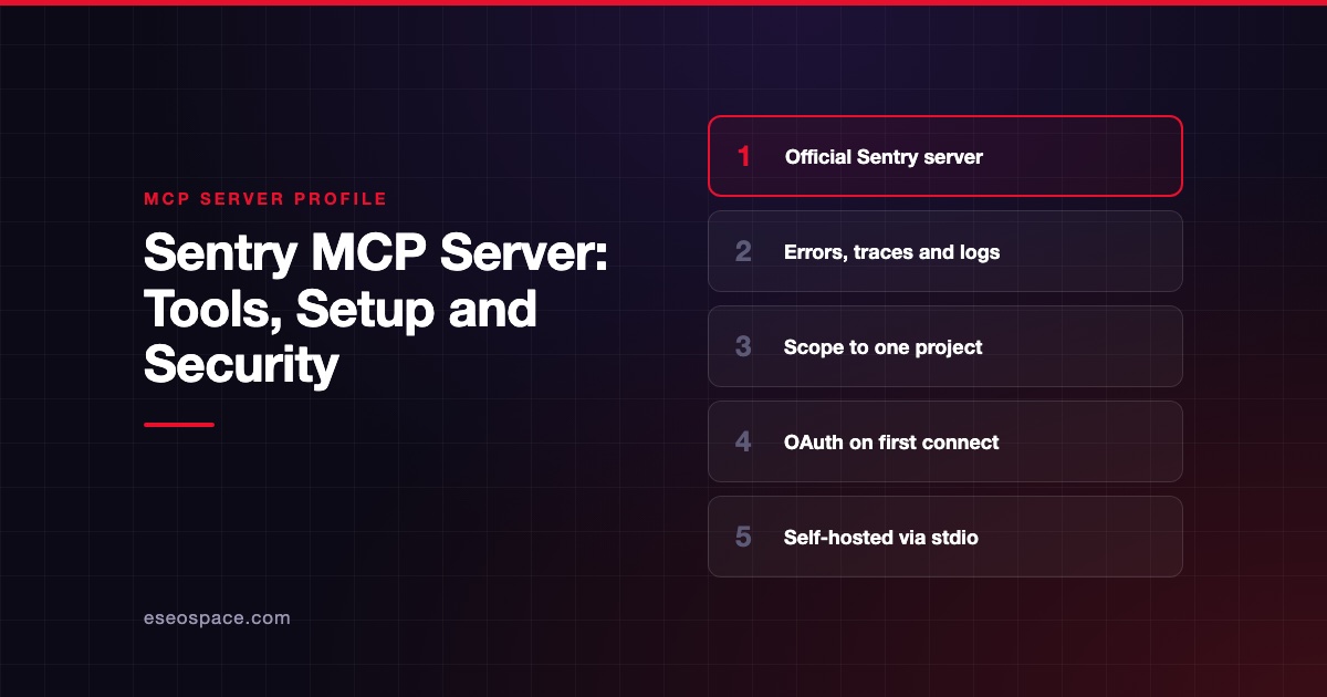 Sentry MCP Server: Tools, Setup and Security