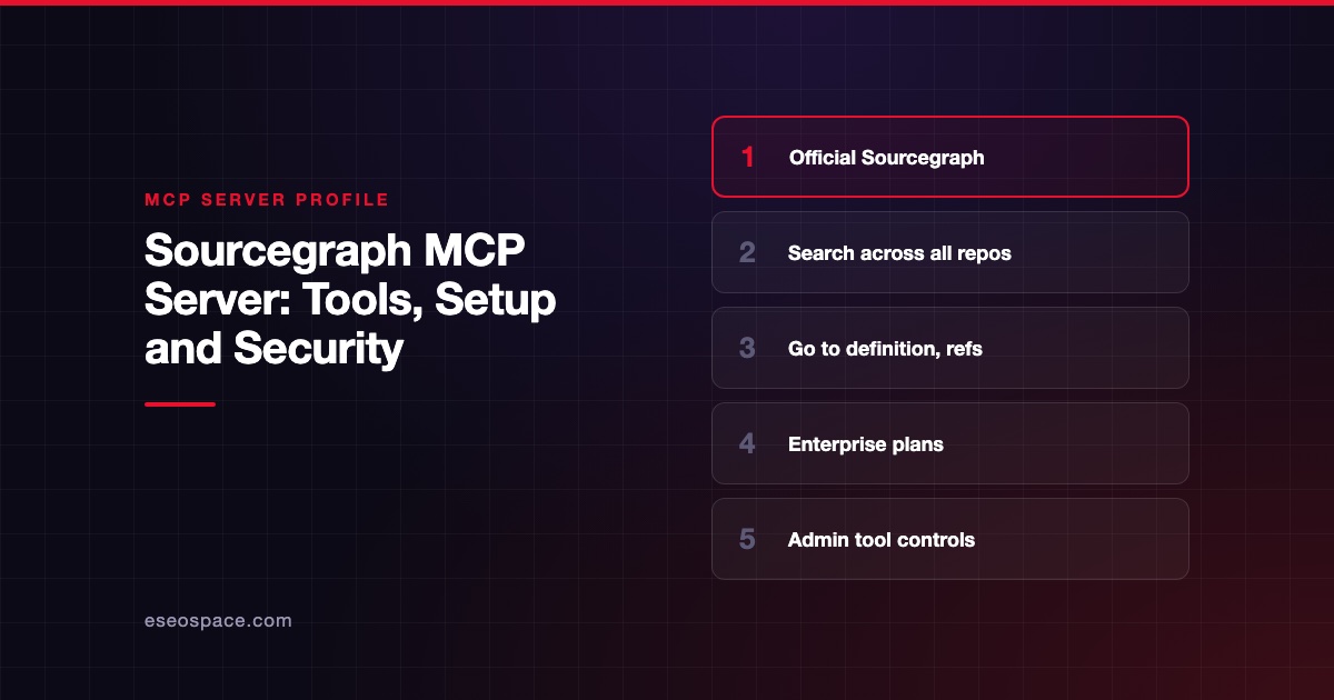 Sourcegraph MCP Server: Tools, Setup and Security