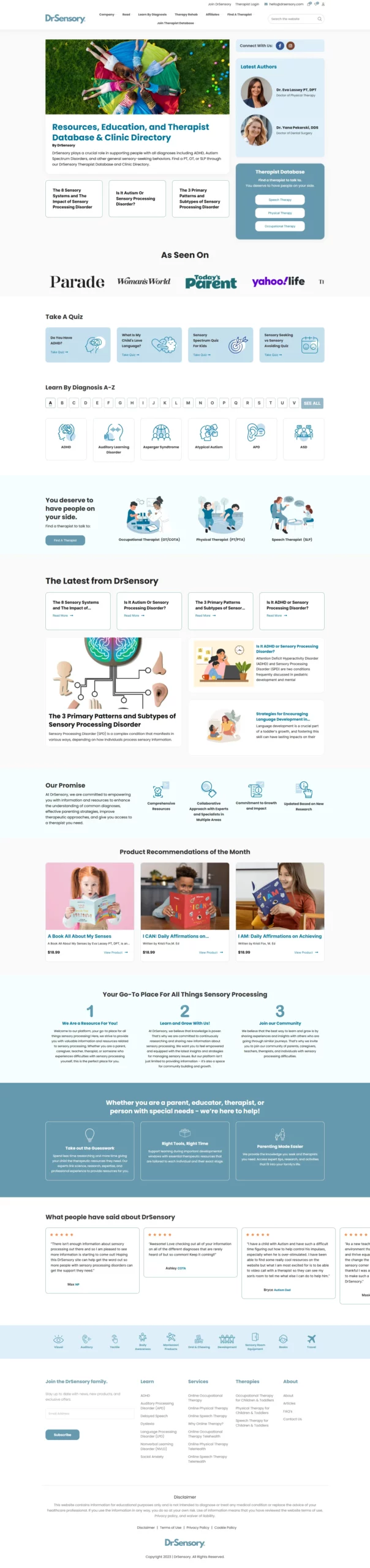 site drsensory scaled